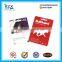Lamination custom printing non-standard card size PVC die cut card