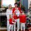 Dot Printed Family Christmas Pajamas