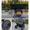 landscape utility metal garden trailer cart