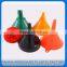 Plastic oil funnels with high quality