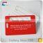 China Wholesale Plastic PVC Luggage Tag/ Card Supplier