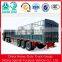 Low Price Light Weight 12 Wheels Fence Truck Cargo Semi Trailer with 3 Axles for Sale