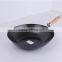 Hand Hammered Cooking Non Stick Industrial Carbon Steel Wok