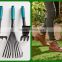 5 Piece Garden Tool Set With Extension Pole