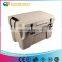 Outdoor white cooler box rotomold cooler