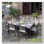 Philadelphia Patio Outdoor Garden Rattan Dining Set