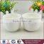 White loving heart design ceramic candle holder for wedding