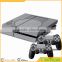 Protector Skin Sticker for Sony Playstation 4 PS4 and Two Controller Grey