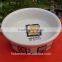 Haonai small qualified ceramic pet bowl, cat bowl