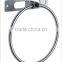 Jiangmen Factory Bathroom Wall Mounted Stainless Steel Towel Ring Chrome
