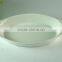 White oval shape ceramic bakeware porcelain bake plate with hands in stocklots