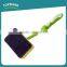 Toprank Durable Super Decontamination Kitchen Sponge Brush Dish Pan Cleaning Non-scratch Sponge Scouring Pad With TPR Handle