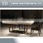 European Luxury marble wood coffee table for living room set