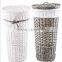 Hand-Woven willow wicker customized dirty Laundry basket
