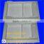 custom fiber glass plastic material tray of vacuum forming