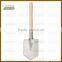 steel folding handle with shovel head
