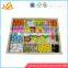 Wholesale DIY beautiful wooden beaded toy decoration cute baby wooden beaded toy W11E008