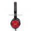 Pisen Stereo Wired Headphones HD300 ruby red