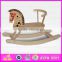 2015 Kid Wooden Antique Design Rocking Horse,Wooden fitting toy playful rocking horse,Hot sale wooden rocking horse toy WJ276725