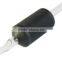 1" Grips Black SILICONE Nuclear Disposable Tattoo Grips With Clear Tips