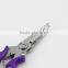 Purple Anti-Skidding Handle Multifunction Fishing Hook Plier