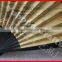 High quality bamboo silk hand fan for promotion