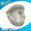 Custom Cheap Zinc alloy Round Jewelry Gift Box