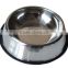 For Amazon and eBay stores Custom logo wholesale low price non-skid non spill stainless steel dog food