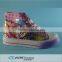 Fashion textile injection shoes for girls in 2014