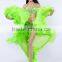Yifusha ladies professional rhinestones beaded floral cabaret costume