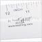 Kearing High Quality Metal Form Curve 12'' Imperial Aluminum Vary Form Curve Rulers # 6112A
