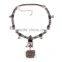 Vintage Ethnic Long Chain Silver Sweater Necklace Jewelry ,big Brand Jewelry