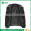High Quality Windproof Men Black PU Motorcycle Leather Jacket
