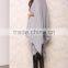MGOO Popular Cheap Price Grey Poncho Tops Loose Oversizes Heather Cowy Fleecey Women Clothing Manufacturer