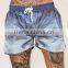 Camouflage printing shorts summer beach shorts with dip dye effect