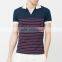 regular fit lifeline striped no button polo shirt printing