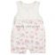 Hot selling cotton and lace baby girl birthday suit romper