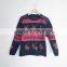 Women autumn knitting patterns christmas reindeer sweater pullover