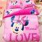 Wholesale Mickey Mouse bedding set for kids Mickey Minnie bedding set of 3pcs for single beds