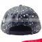 New hot wholesale embroidery snapback leather 5-panel cap and hat custom