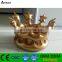 PVC inflatable golden crown hat toy for promotion