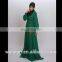 Muslim woman dress with belt high quality fashion muslim wear
