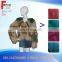 top quality women fur garment dyed color knitted raccoon coat