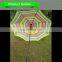 High quality fashional umbrella outdoor beach rainbow umbrella for sale