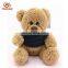 custom cute mini plush teddy bear with t shirt for sublimation for company sourvenirs