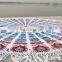 Indian White Mandala Roundie Round Tapestry Bohemian Bedspread Throw Boho Hippie Decor