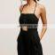Sexy Playsuit Shiny Sexy Swimwear Blackless Womens Long Pants Spaghetti String Playsuit