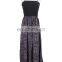 Jacquard Lace Spaghetti Strap Dress Lady Sexy Wear Evening Dress Party Wear