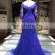 2017 wholesale new fashion most popular plus size custom women's lace applique evening wedding dress for bridal