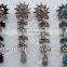Fashion jewelry rhinestone earrings manufacturer, Fashion jewellery rhinestone earrings exporter